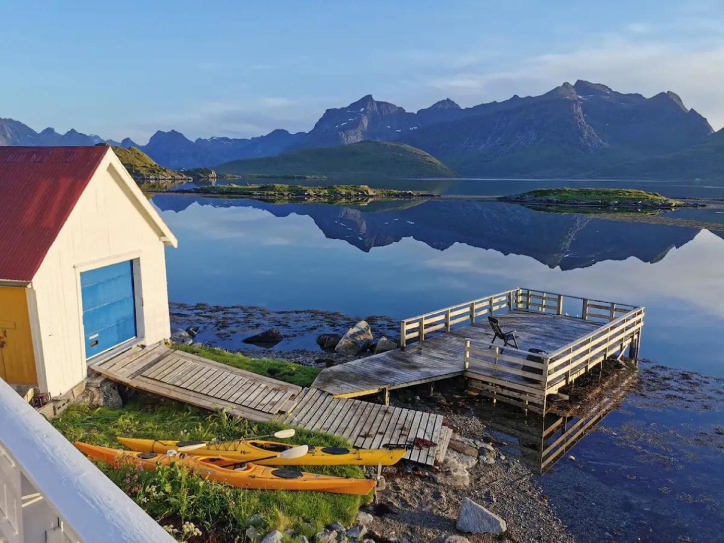Вилла Panoramic Seaview House By The Sea Hovdan Экстерьер фото